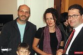 А.Лепницкий с сыном, Анна и Пьер Браше