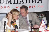 Светлана Кузнецова и Шамиль Тарпищев