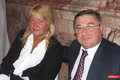 Аркадий Кобицкий (ген. директор «Ломо») с женой Людмилой