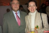 Владимир Иванович Белугин (агентство по делам федеральных государственных имущественных комплексов города Москвы) с супругой Натальей