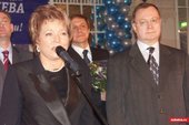 Выступает губернатор Санкт-Петербурга Валентина Матвиенко