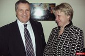 Владимир Алексеев (старший помощник депутата ЗАКСа В.Тюльпанова с супругой Мариной