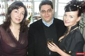 Мария Каменева (Что делать?), Феликс Канюк (Celebris) и Ольга Осьминкина (бренд-менеджер OLAY)