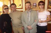 Олег Ашихмин и Павел Морозов с супругами