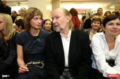галерист Марина Гисич и художник Глеб Богомолов