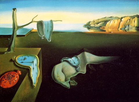 Сальвадор Дали. "Постоянство времени", 1931. Нь-Йоркский музей современного искусства.