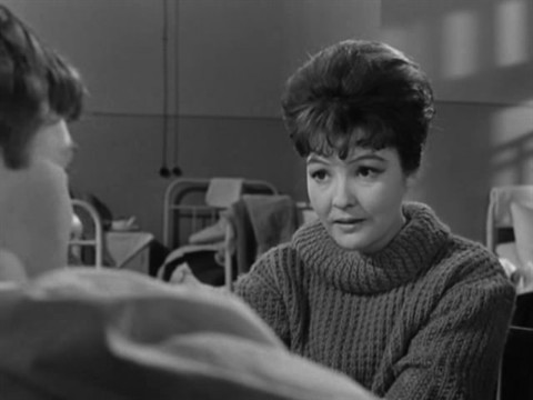 Белла Ахмадулина в фильме Василия Шукшина "Живет такой парень", 1964 год