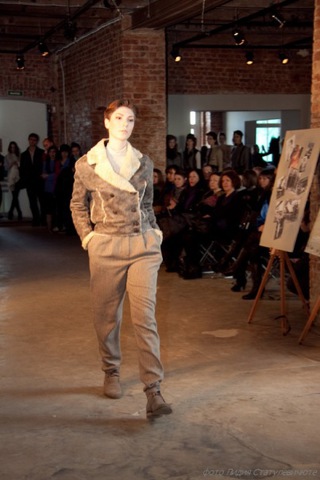 Фрагмент показа Светланы Талановой