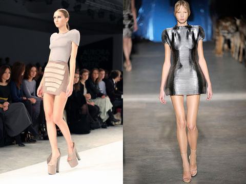 Homo Consommatus, весна-лето 2012 и Alexander McQueen, весна-лето 2009