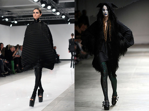 Homo Consommatus, весна-лето 2012 и Gareth Pugh, осень-зима 2008