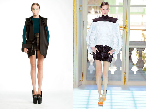 Homo Consommatus, весна-лето 2012 и Balenciaga, осень-зима 2010