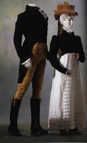 Фрак и спенсер, 1815 г. Собрание Института костюма Киото