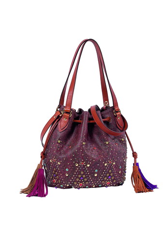 Игра в восточную роскошь: бисер, цветные камни и замшевые кисточки