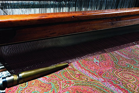 Плетение узора "пейсли"