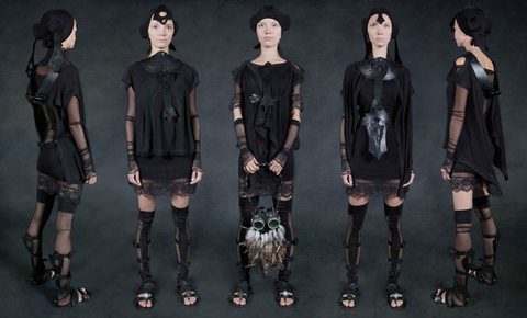 Варианты трансформации одного костюма