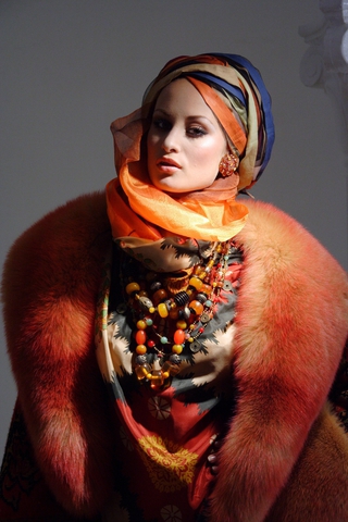 Моделям Вячеслава Зайцева всегда был свойственен экзальтированный шик