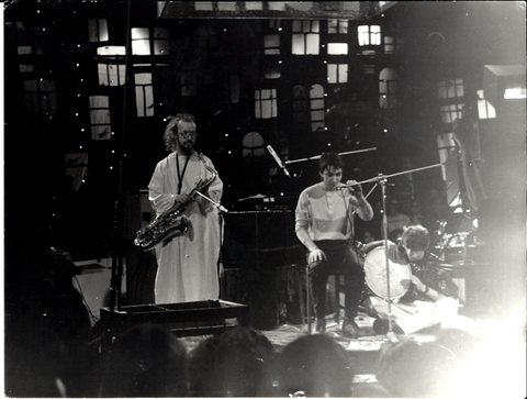 Три Сергея — Летов, Курехин и Бугаев Африка — в программе «Музыкальный ринг». 1986 год