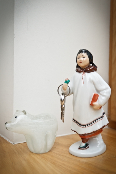 Эскимоска с медведем случайно нашли друг друга и стали парой