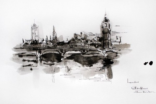 Елена Ковалёва. Лондон. Фото: www.kulturologia.ru