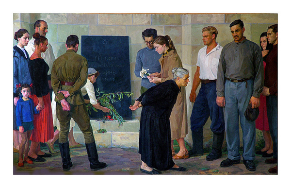 Дмитрий Жилинский. "В память павшим", 1959