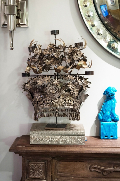 Головной убор китайской народности мяо