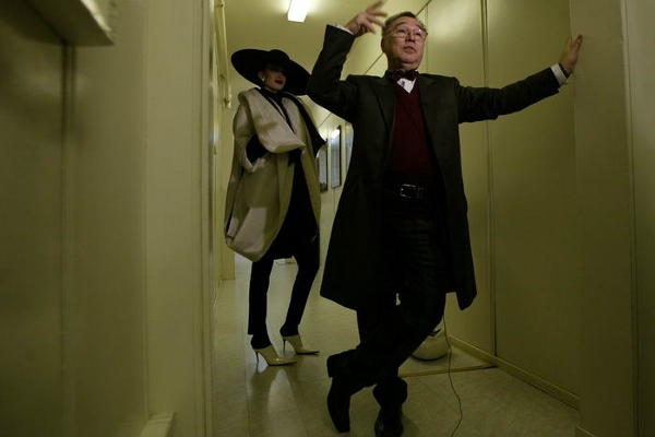 Слава Зайцев в Доме Моды Вячеслава Зайцева. Фото: Киврин-Голованов.