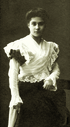 Воспитанница педагогических классов одного из московских институтов благородных девиц. 1908 год