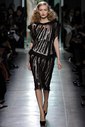 Катя Рябинкина на показе Bottega Veneta
