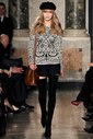 Катя Рябинкина на показе Emilio Pucci