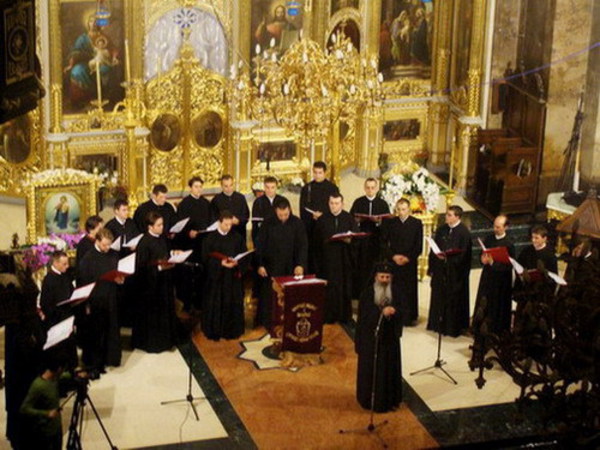 Солисты румынского хора Byzantion