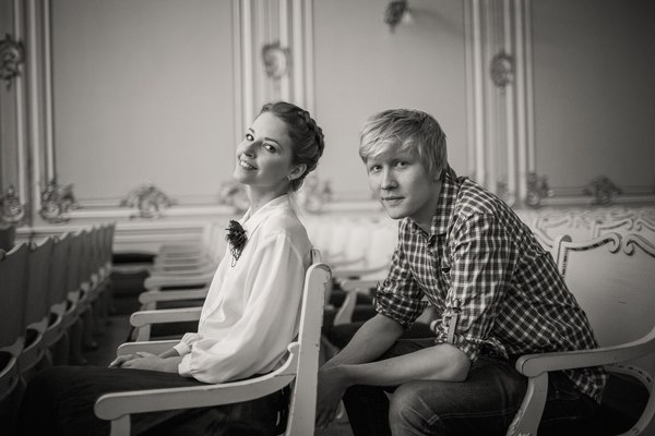 Василий Бархатов и Полина Толстун