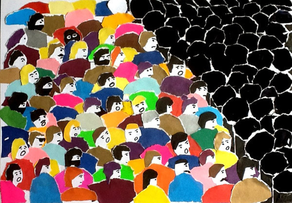 "Москва. 6 мая", 2012, Светлана Шуваева.