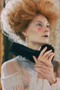 Блуза Ulyana Sergeenko, воротник Arsenicum, серьги и кольцо Chanel Fine Jewellery