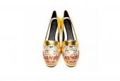 Балетки Kenzo, цена со скидкой 50% — 7 420 рублей. ДЛТ