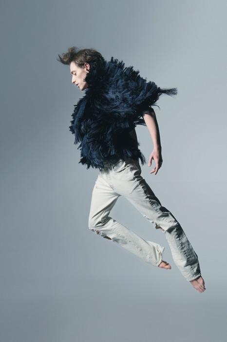 Жакет H&M, джинсы Diesel