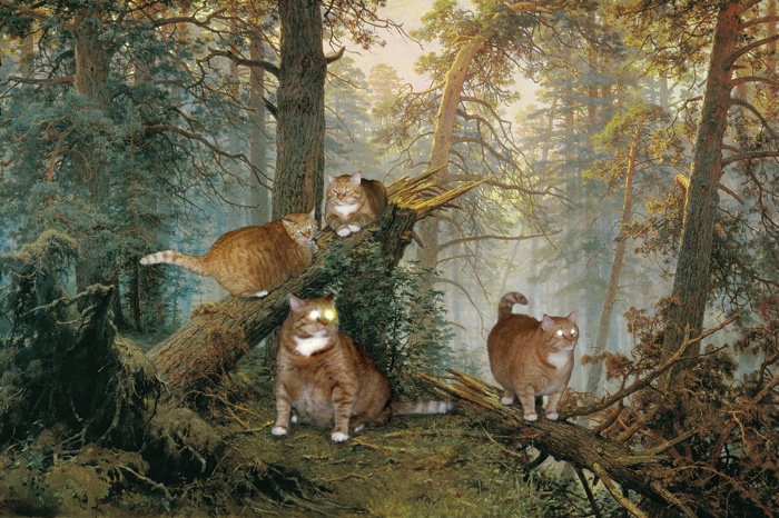 «Утро в сосновом лесу» (по мотивам Ивана Шишкина)