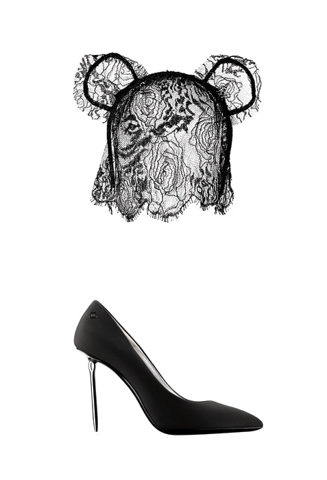 Вуаль Maison Mitchel, туфли Louis Vuitton