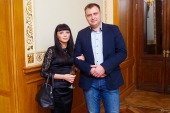 Сергей Нагорный с супругой