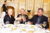Лютов Владимир с супругой, гостья вечера