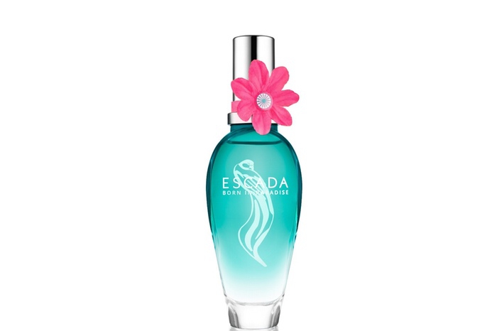 Born in Paradise, Escada. Еscada в 22-й раз записывает ольфакторный прогноз будущего. Оно определенно будет пахнуть «Пина коладой». Вместо карты