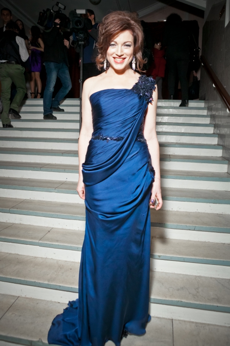 Алена Хмельницкая в Donna Karan