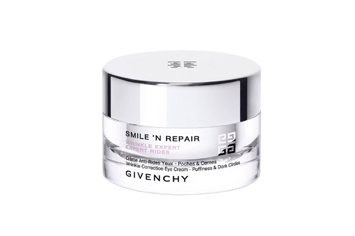 Smile’n Repair, Givenchy. Улыбайтесь, это раздражает протеин HSP27, который противостоит механической деформации клеток. А проэластинпептид в дневном