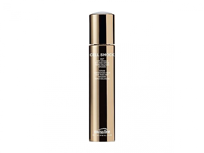 360° Anti-Wrinkle Eye Zone Serum Swiss Line. Из 15-миллиметрового тюбика сыворотки выныривает услужливый джинн, готовый мгновенно восстановить силы