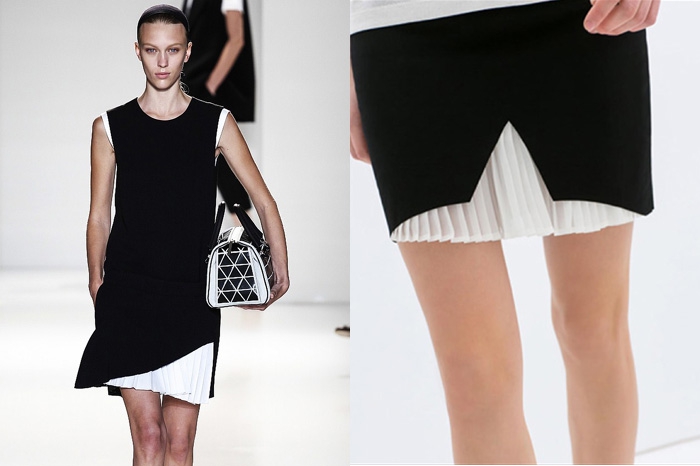 Victoria Beckham, 44 500 рублей; Zara, 2 999 рублей
