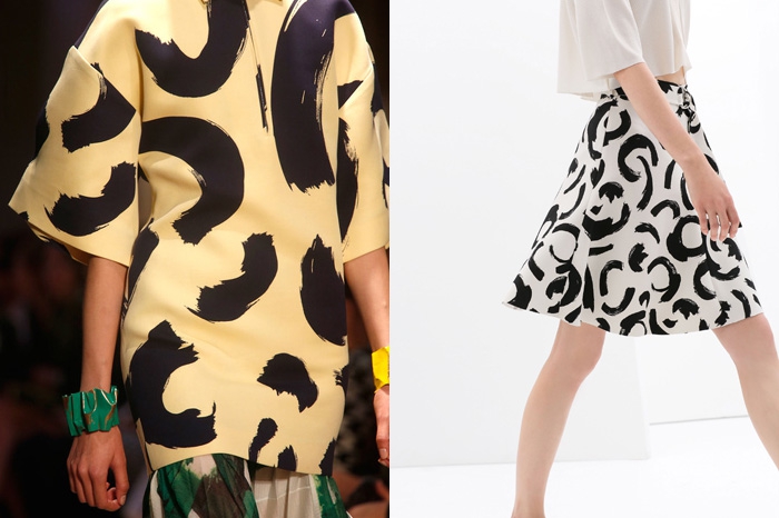 Топ Celine, около 50 000 рублей; Zara, 2 999 рублей