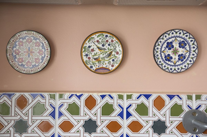 Расписные тарелочки с Майорки – подарок подруги Татьяны