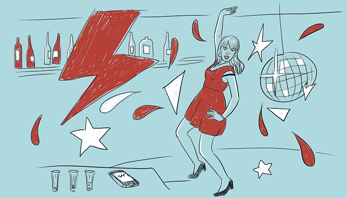 Стадия № 4: «Танцуй, пока молодой» Поздравляем, вы напились! От танцев в стиле «ай-на-нэ!» вас может спасти автопилот и едва еще функционирующая