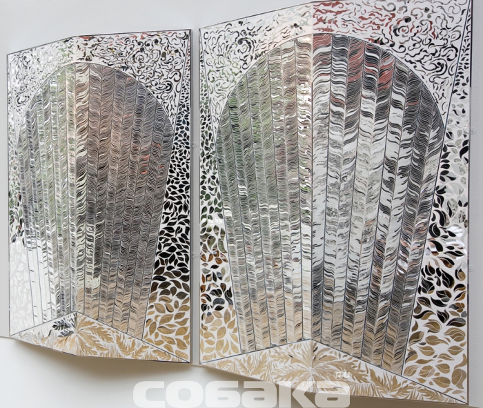 Birds of Paradise', Monir Shahroudy Farmanfarmaian,2008. Courtesy of Rose Issa Projects