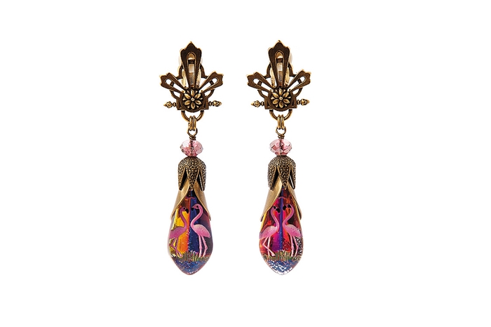 Винтажные серьги JN Blin