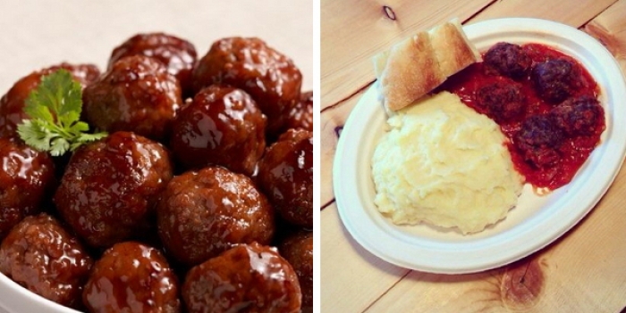 Митболы Раньше мясные шарики назывались тефтелями или фрикадельками, но засилье англицизмов не пощадило и гастрономические пристрастия - теперь они